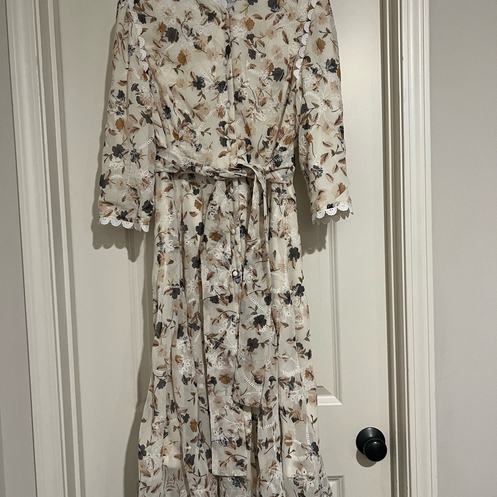 Dainty Jewells Floral Long Sleeve Dress